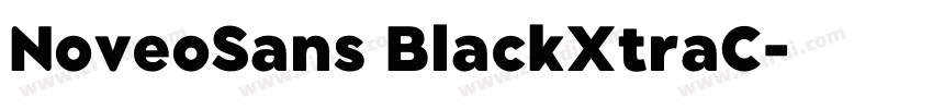 NoveoSans BlackXtraC字体转换 NoveoSans BlackXtraC字体转换